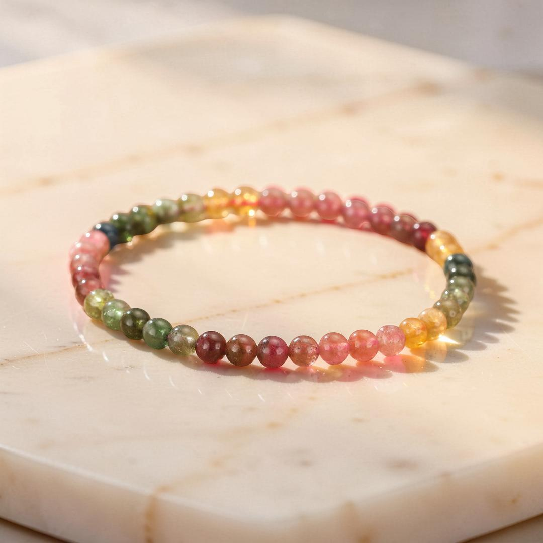 Bracelet Tourmaline - Arc En Ciel