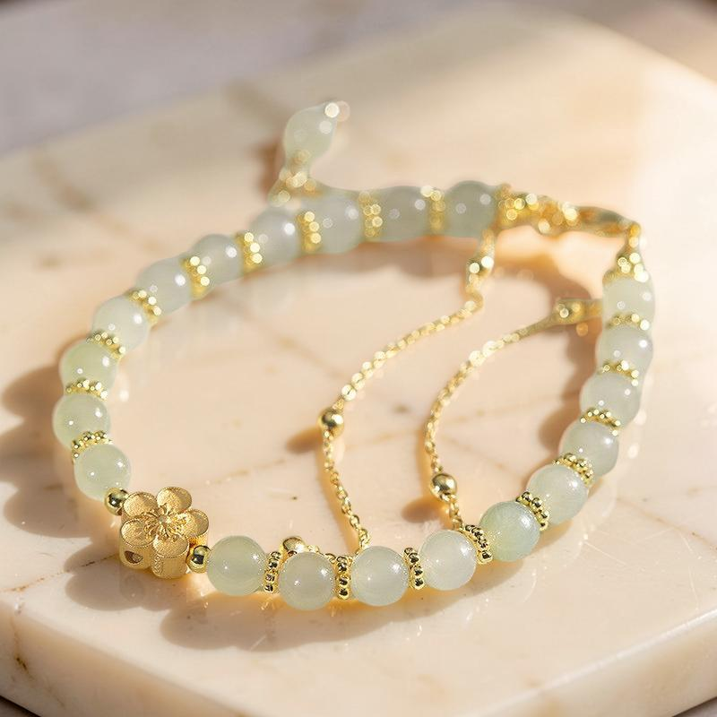 Bracelet Jade – Caresse de Sakura
