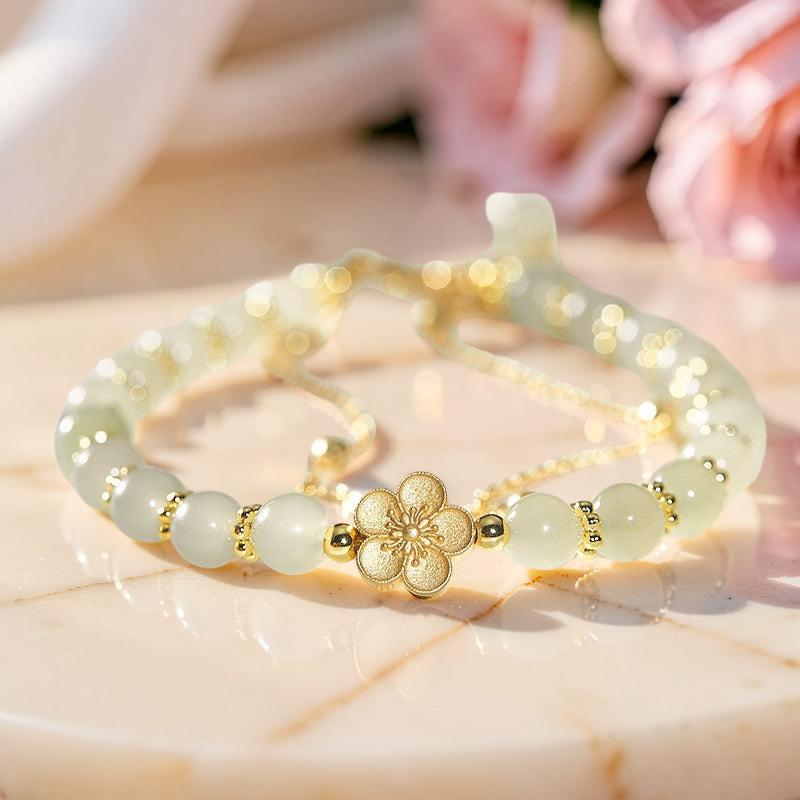Bracelet Jade – Caresse de Sakura