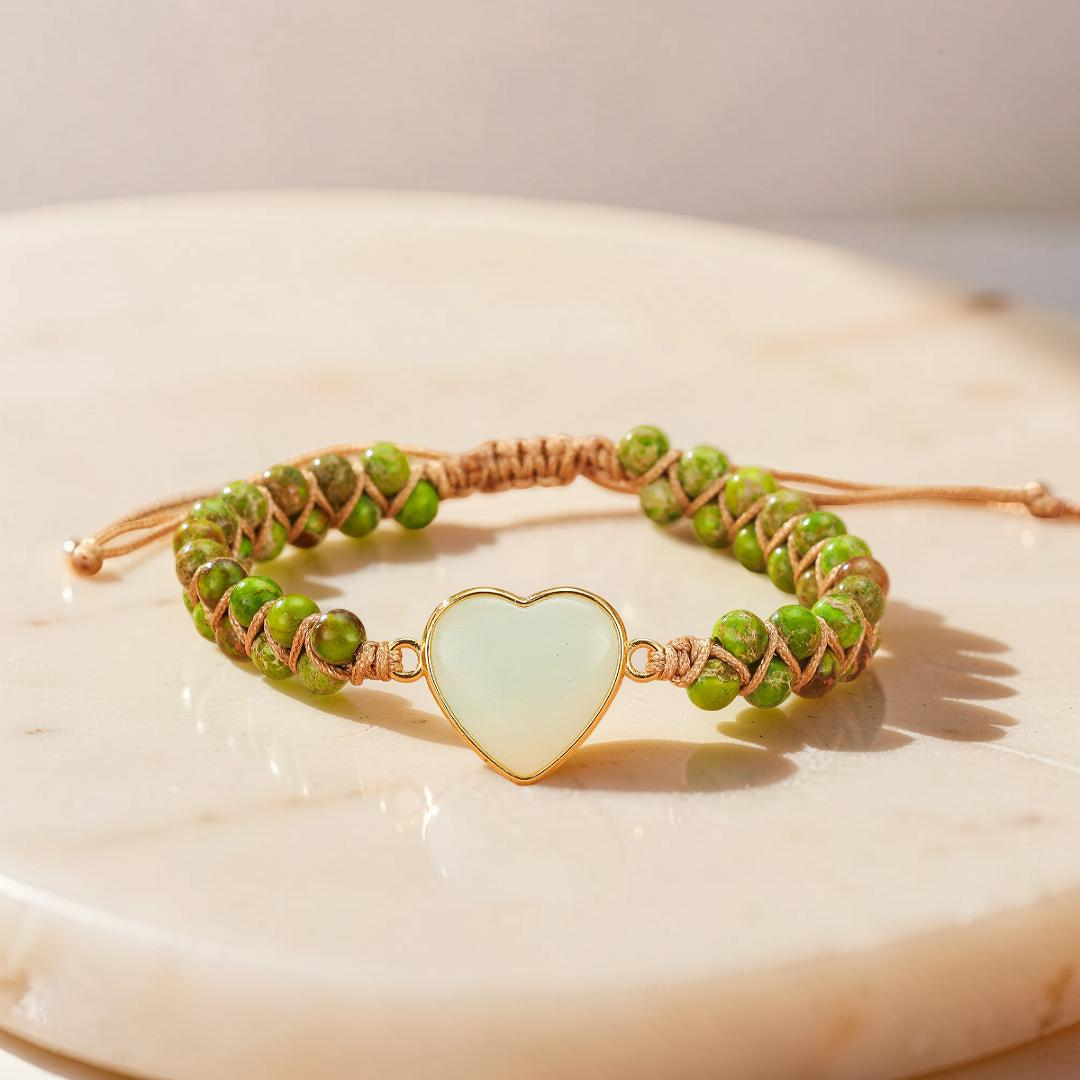 Bracelet Jaspe – Amour Vibrant