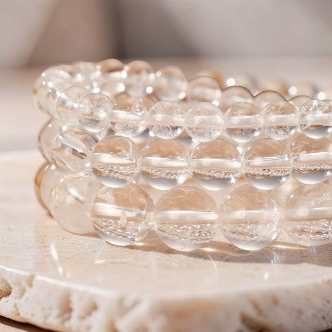 Bracelet Cristal de Roche – Clarté Céleste