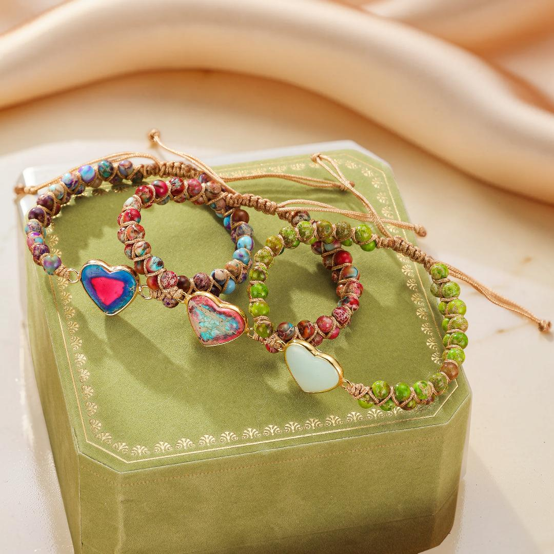 Bracelet Jaspe – Amour Vibrant