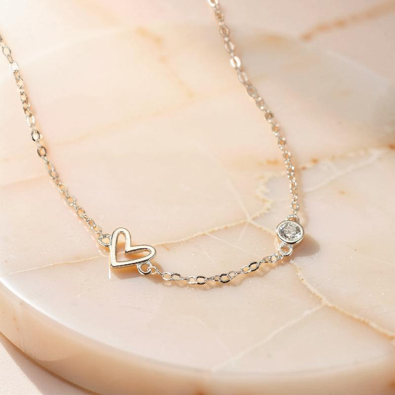 Bracelet Cœur – Éclat du Cœur, Argent