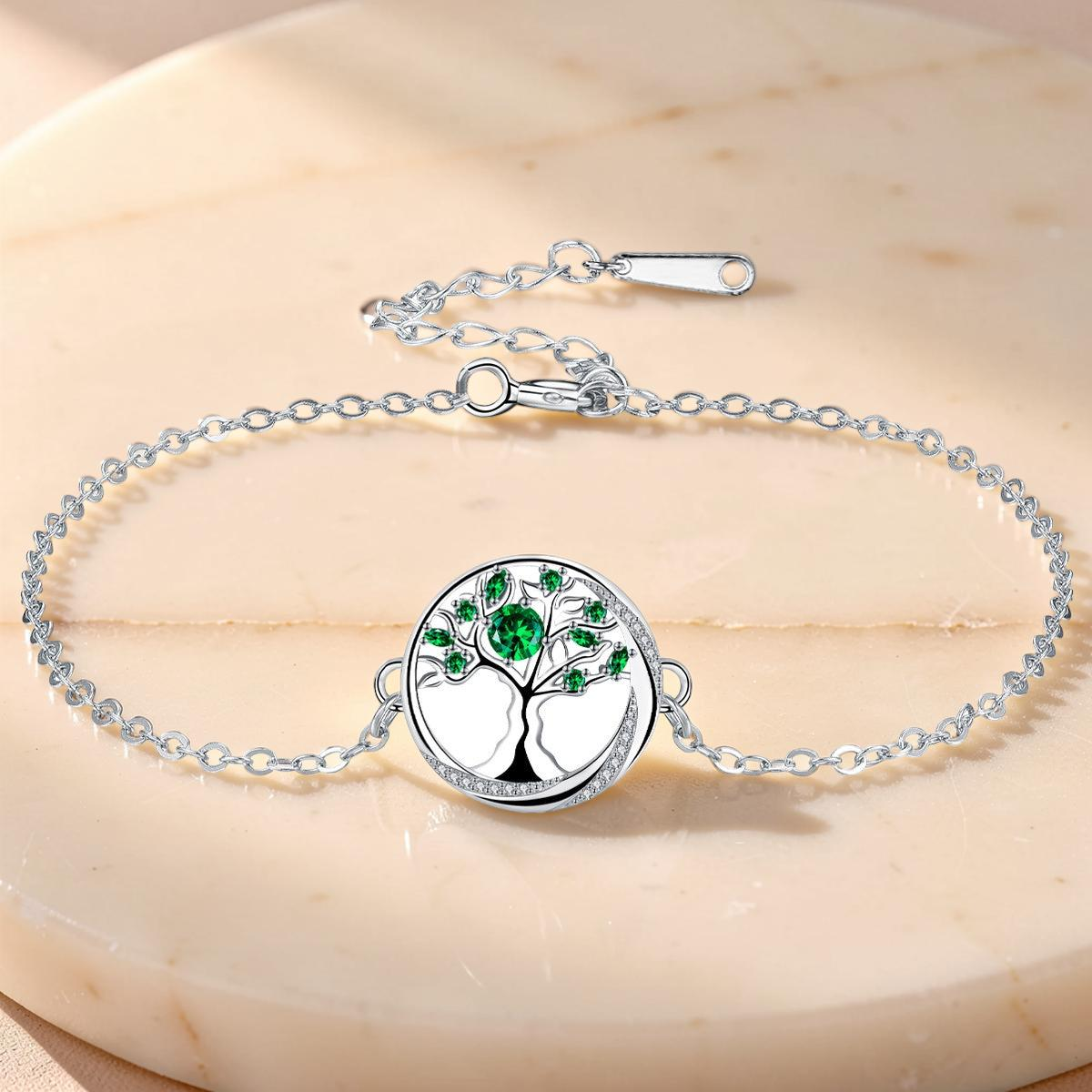 Bracelet Émeraude – Essence Naturelle