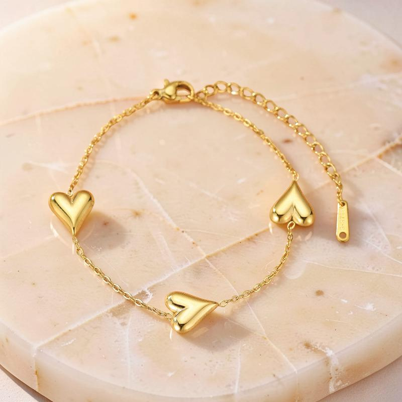 Bracelet Cœur – Éclat d'Amour