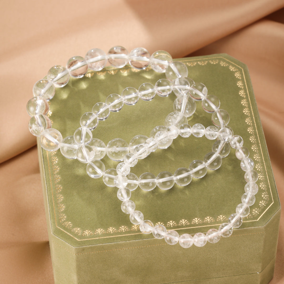 Bracelet Cristal de Roche – Clarté Céleste