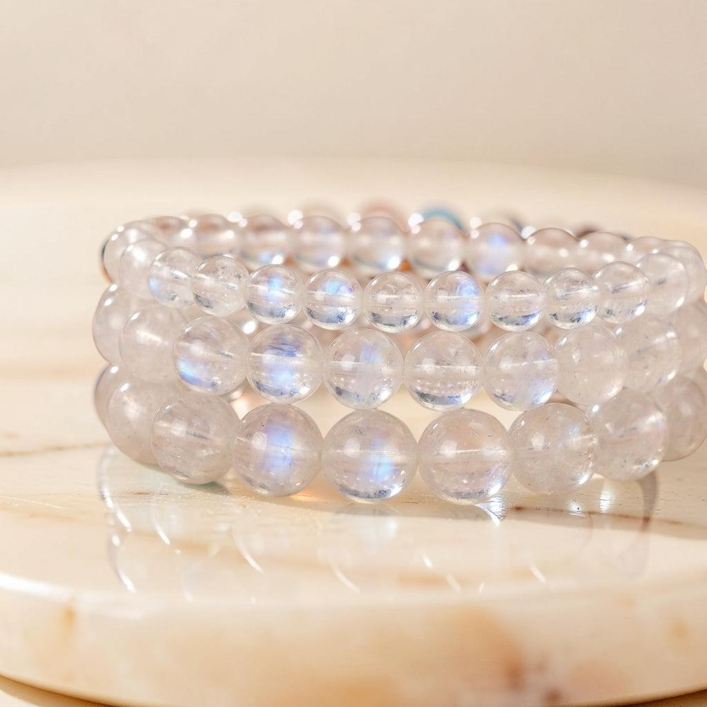 Bracelet Pierre de Lune – Océan