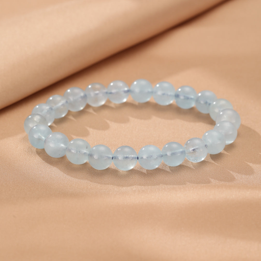 Bracelet Aigue-Marine – Sérénité Océanique