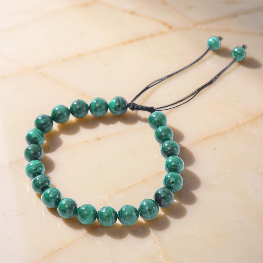 Bracelet Malachite – Énergie Protectrice
