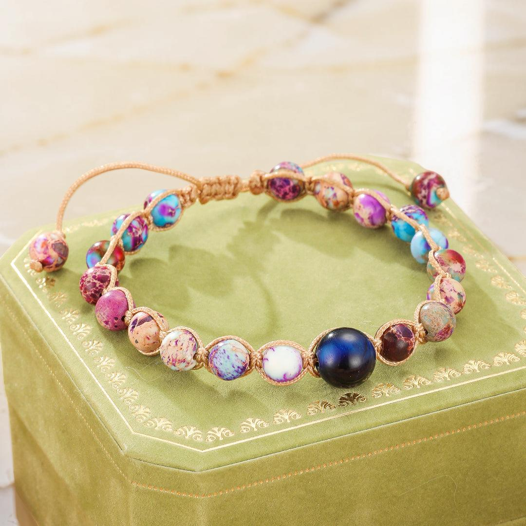 Bracelet Jaspe – Mystère Céleste