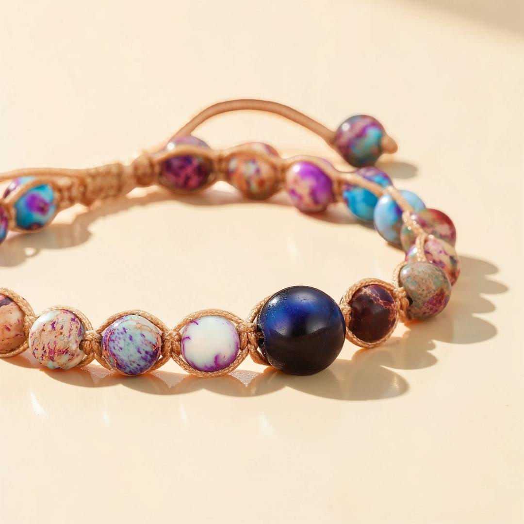 Bracelet Jaspe – Mystère Céleste