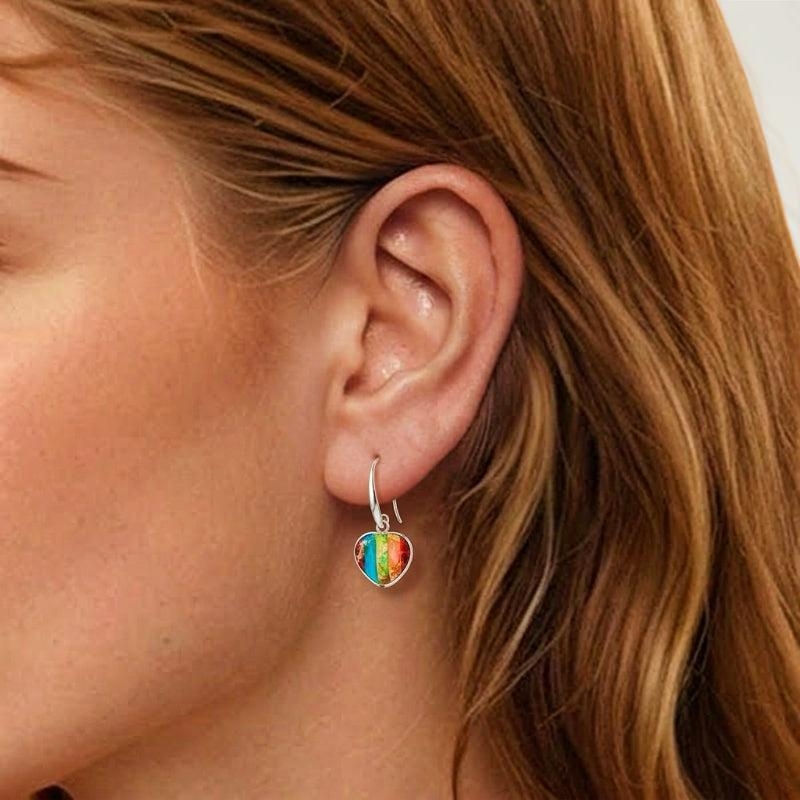 Boucles d'Oreilles Regalite – Astralis Cœur