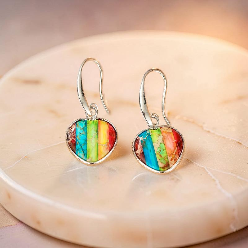 Boucles d'Oreilles Regalite – Astralis Cœur