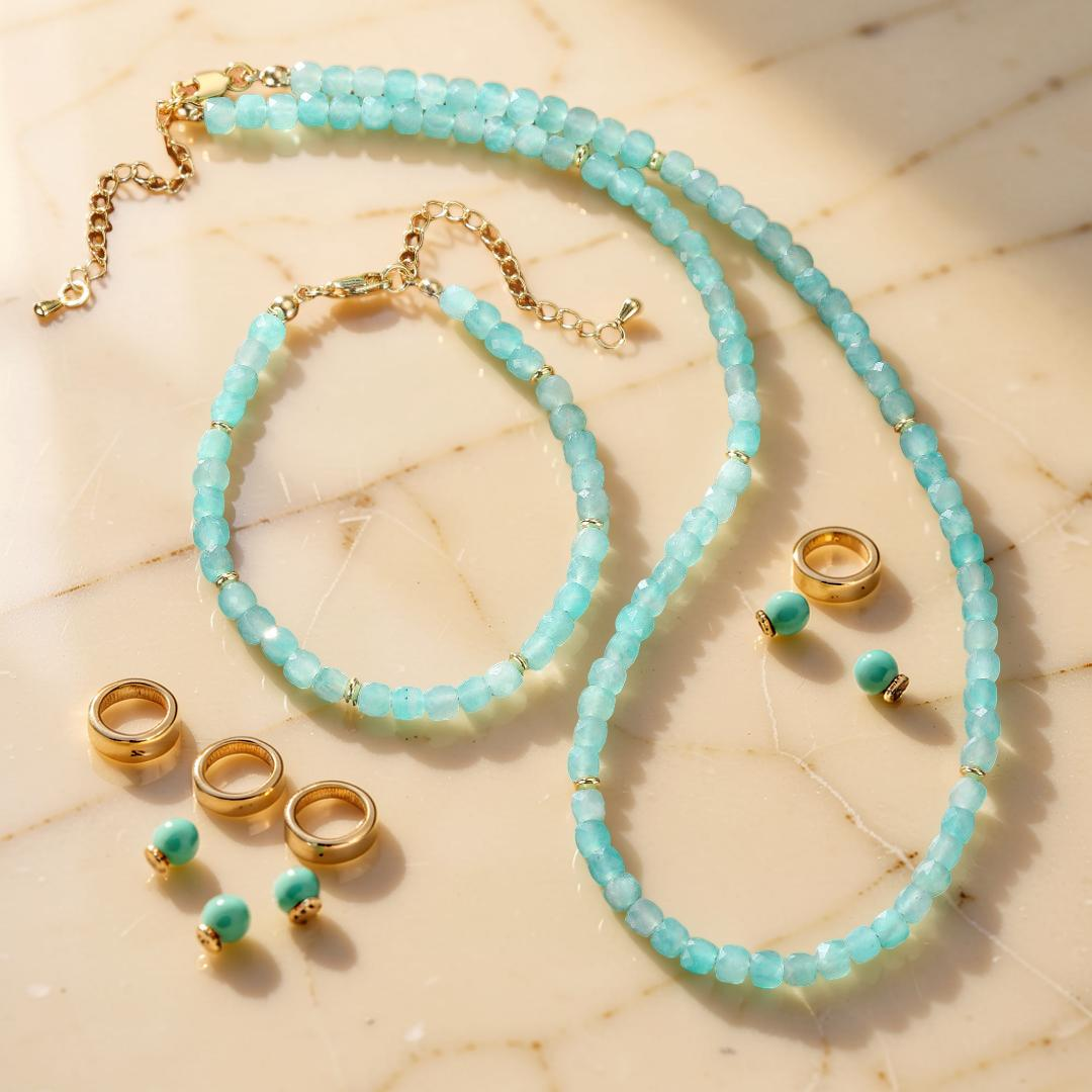 Bracelet Amazonite – Reflet d'Aurore