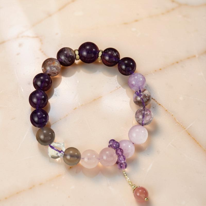 Bracelet Améthyste – Magie Lilas