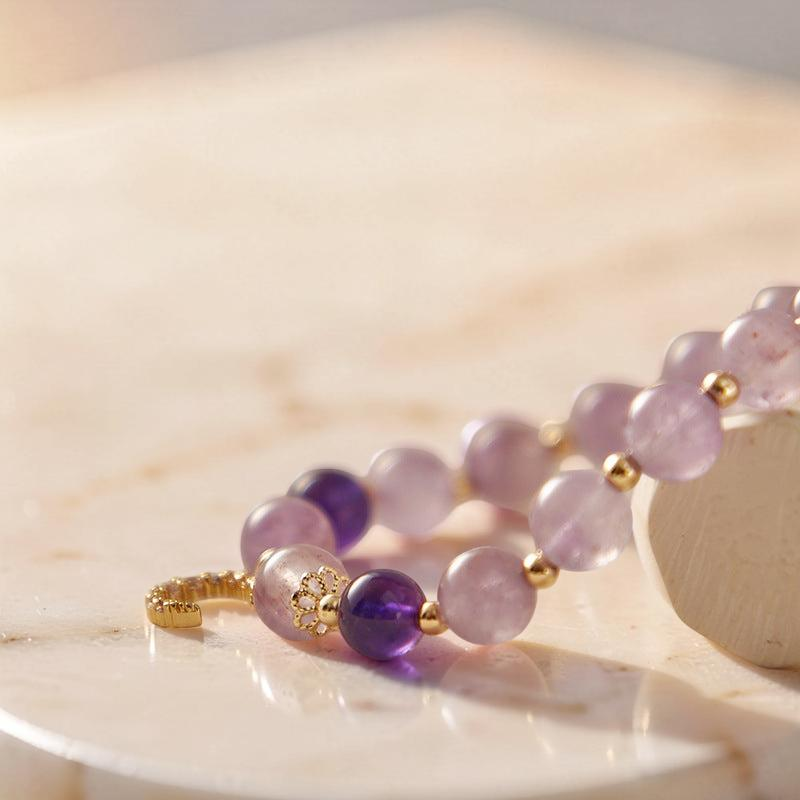 Bracelet Améthyste – Sérénité Lunaire