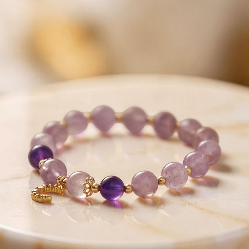 Bracelet Améthyste – Sérénité Lunaire