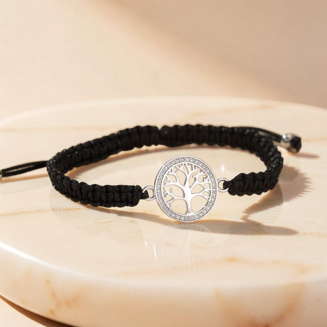 Bracelet Arbre de Vie – Force Ancestrale, Argent 925