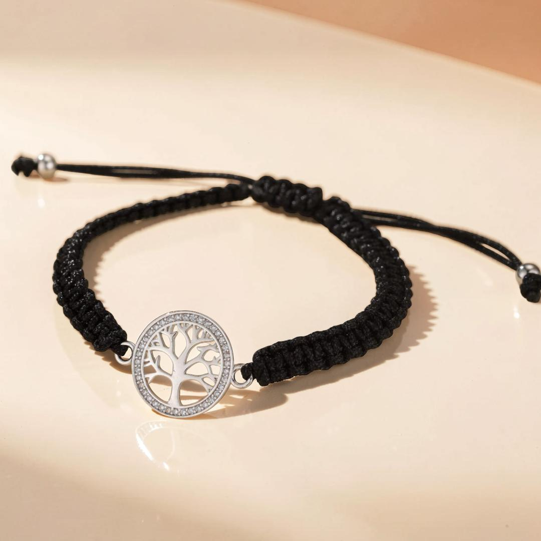 Bracelet Arbre de Vie – Force Ancestrale, Argent 925