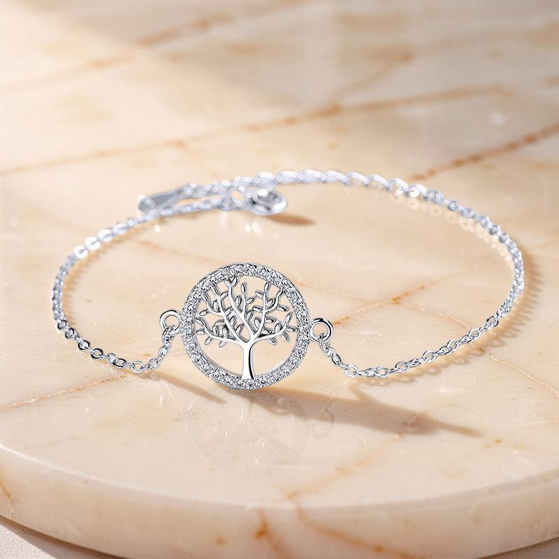 Bracelet Arbre de Vie – Vitalité, Argent 925