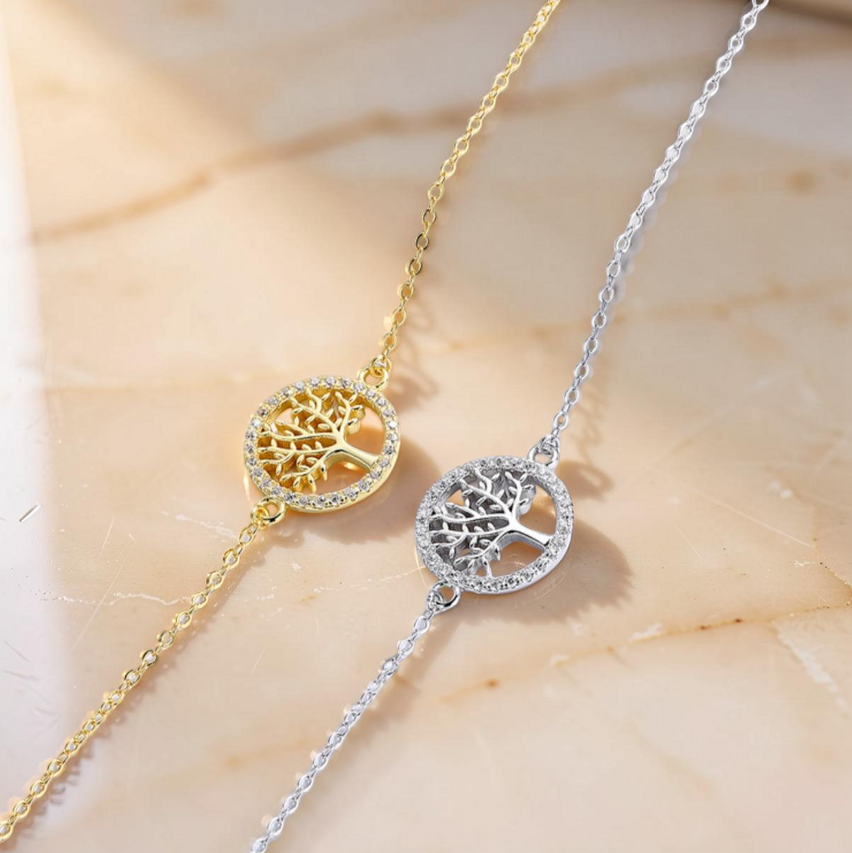 Bracelet Arbre de Vie – Vitalité, Argent 925