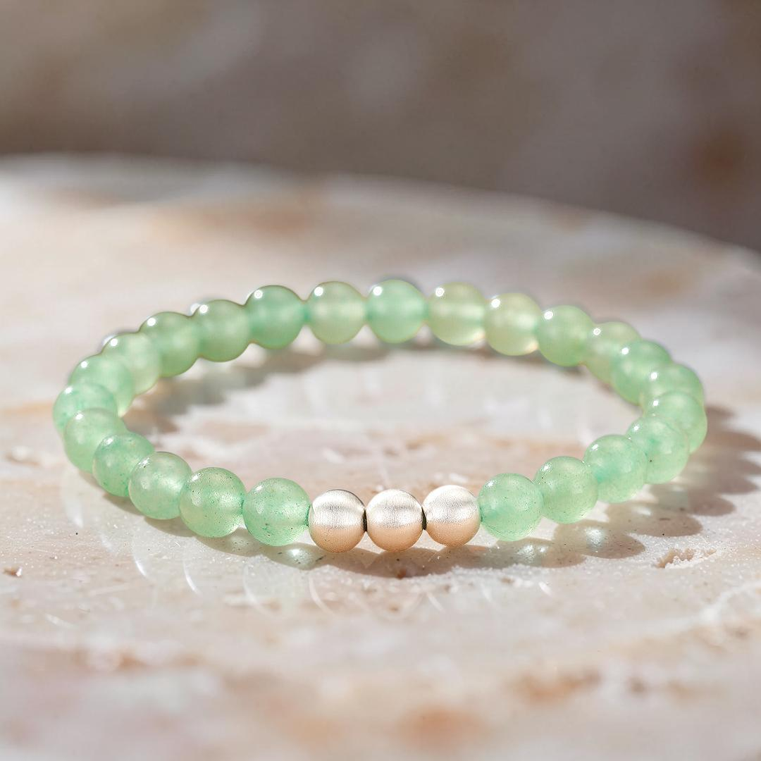 Bracelet Aventurine – Énergie Harmonieuse