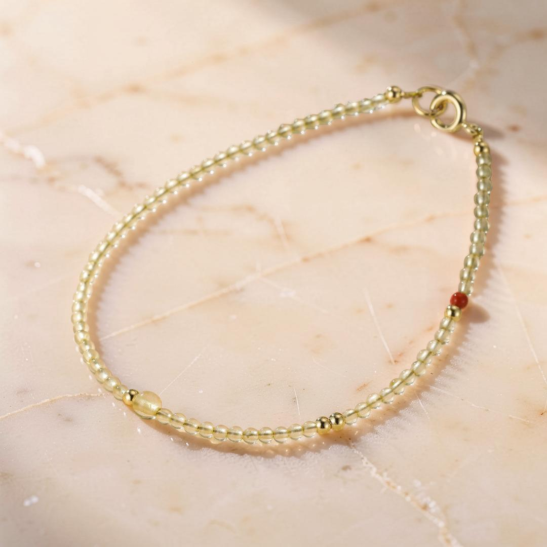 Bracelet Citrine – Lueur de Prospérité