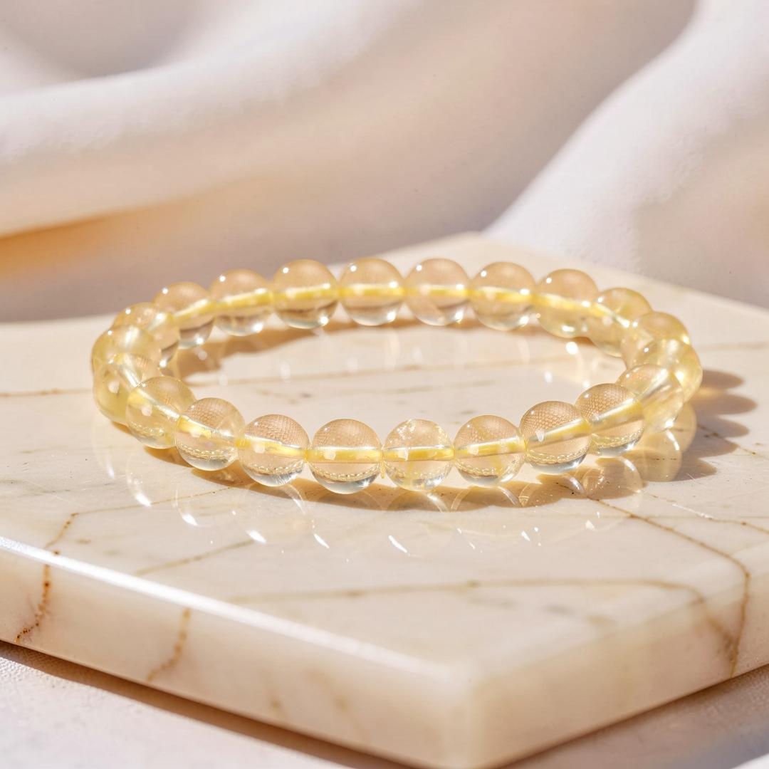 Bracelet Citrine – Rayonnement Intérieur