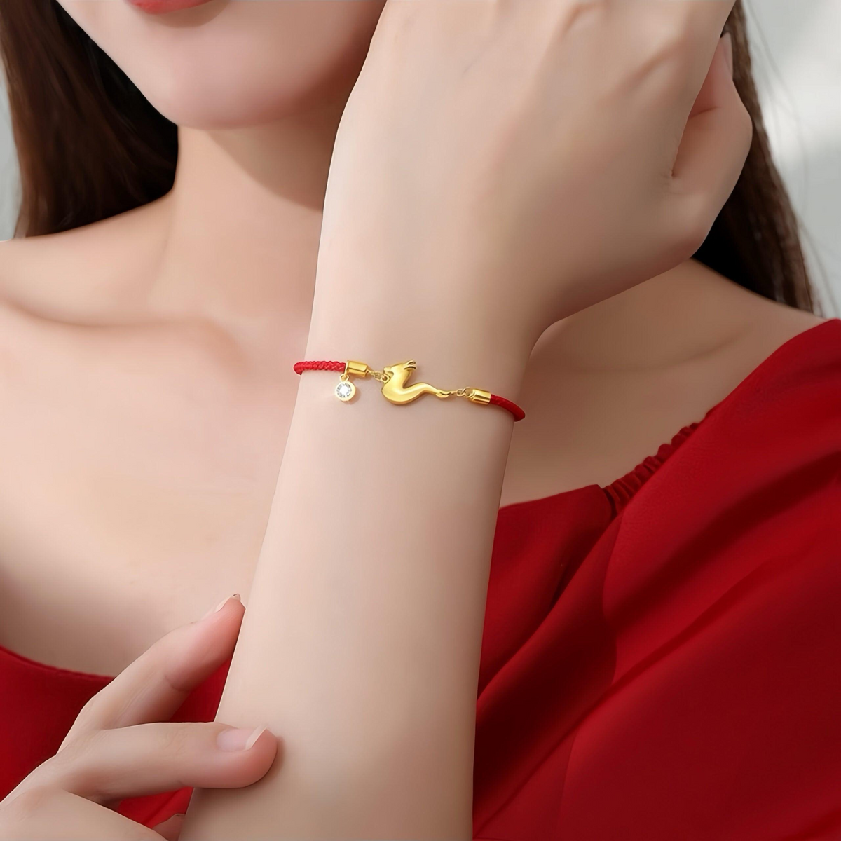 Bracelet Fil Rouge – Souffle du Dragon