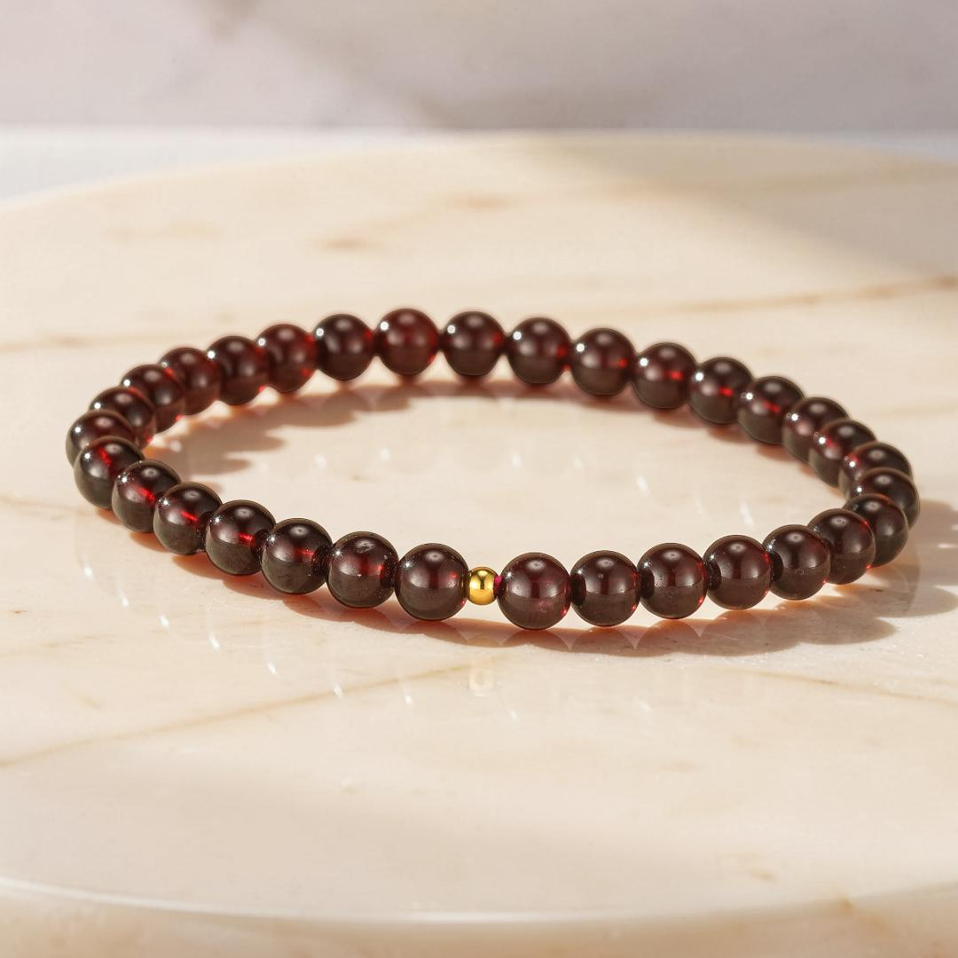 Bracelet Grenat – Cercle de Passion