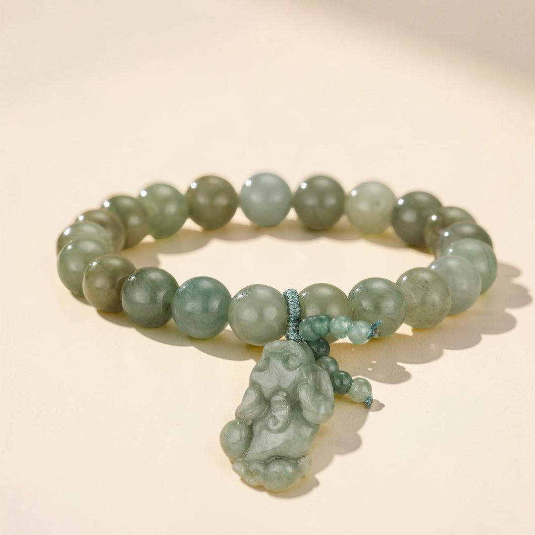Bracelet Jade et Pi Xiu – Richesse et Succès