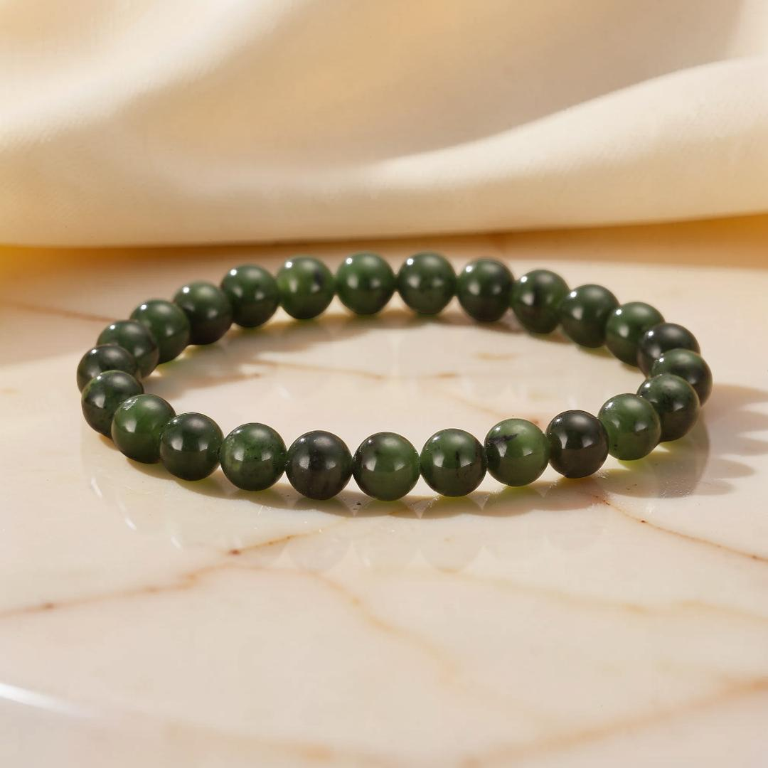 Bracelet Jade Vert – Échos de Sérénité