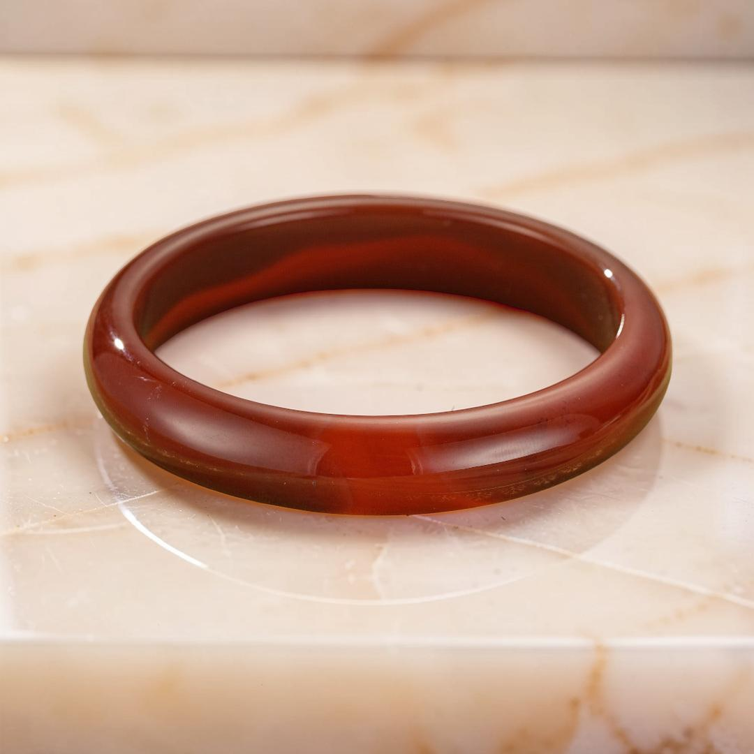 Bracelet Jonc Agate – Force Ardente