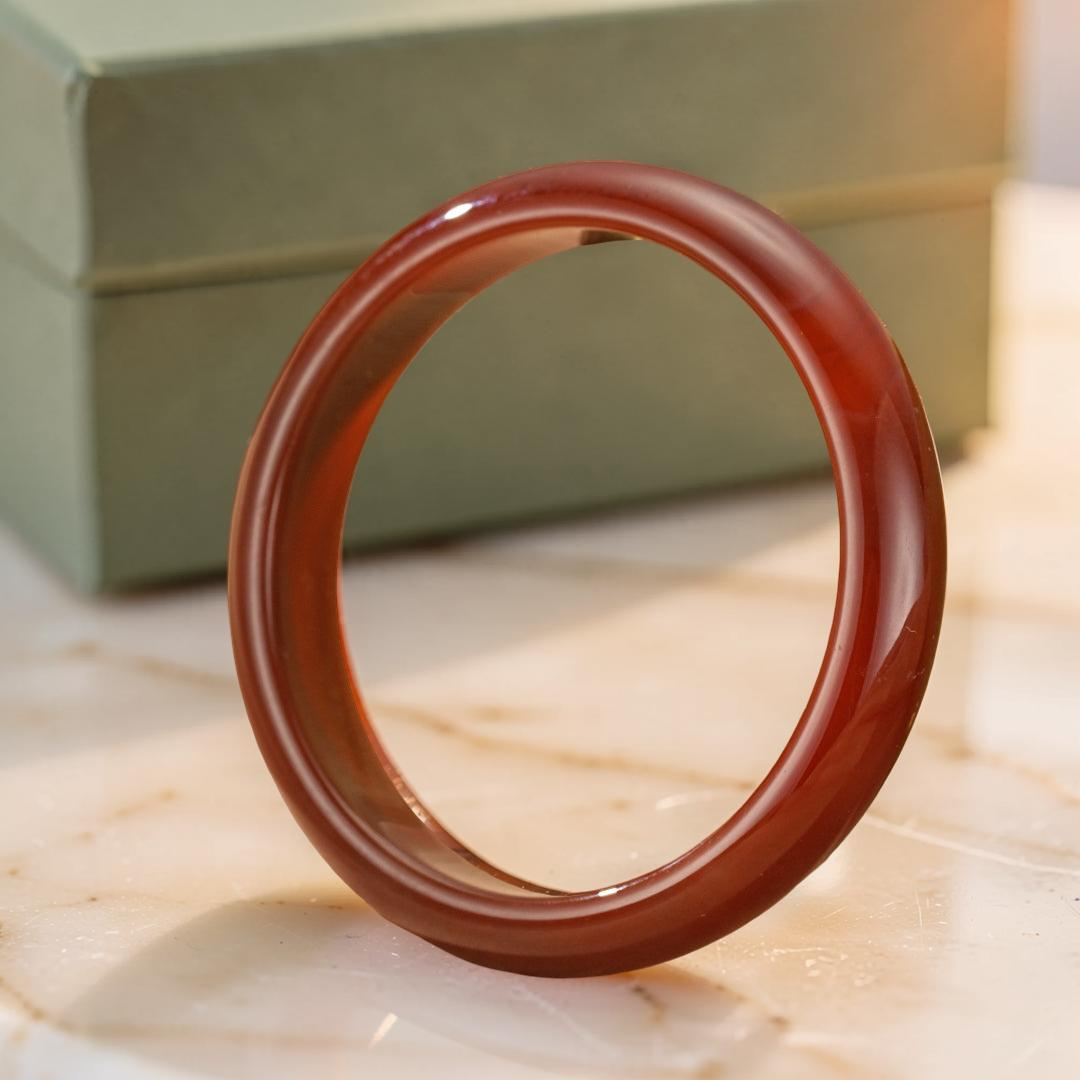 Bracelet Jonc Agate – Force Ardente