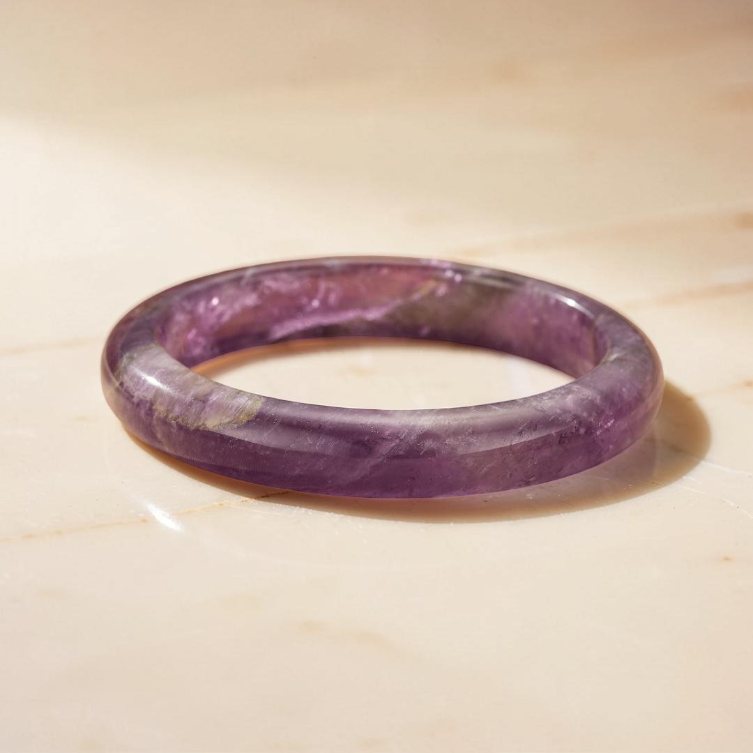 Bracelet Jonc Améthyste – Force Intérieure