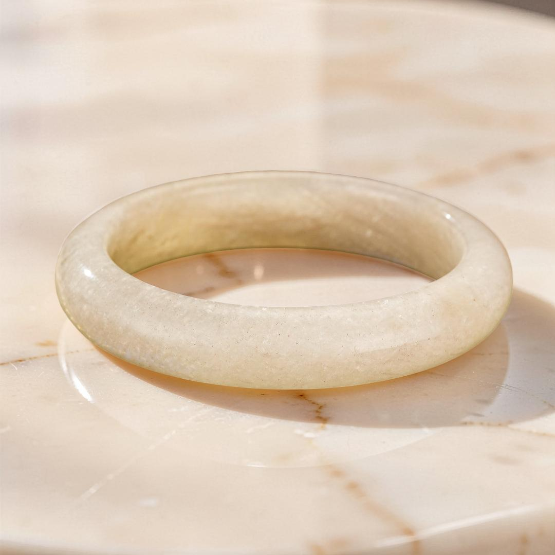 Bracelet Jonc Pierre de Lune – Aura Lunaire