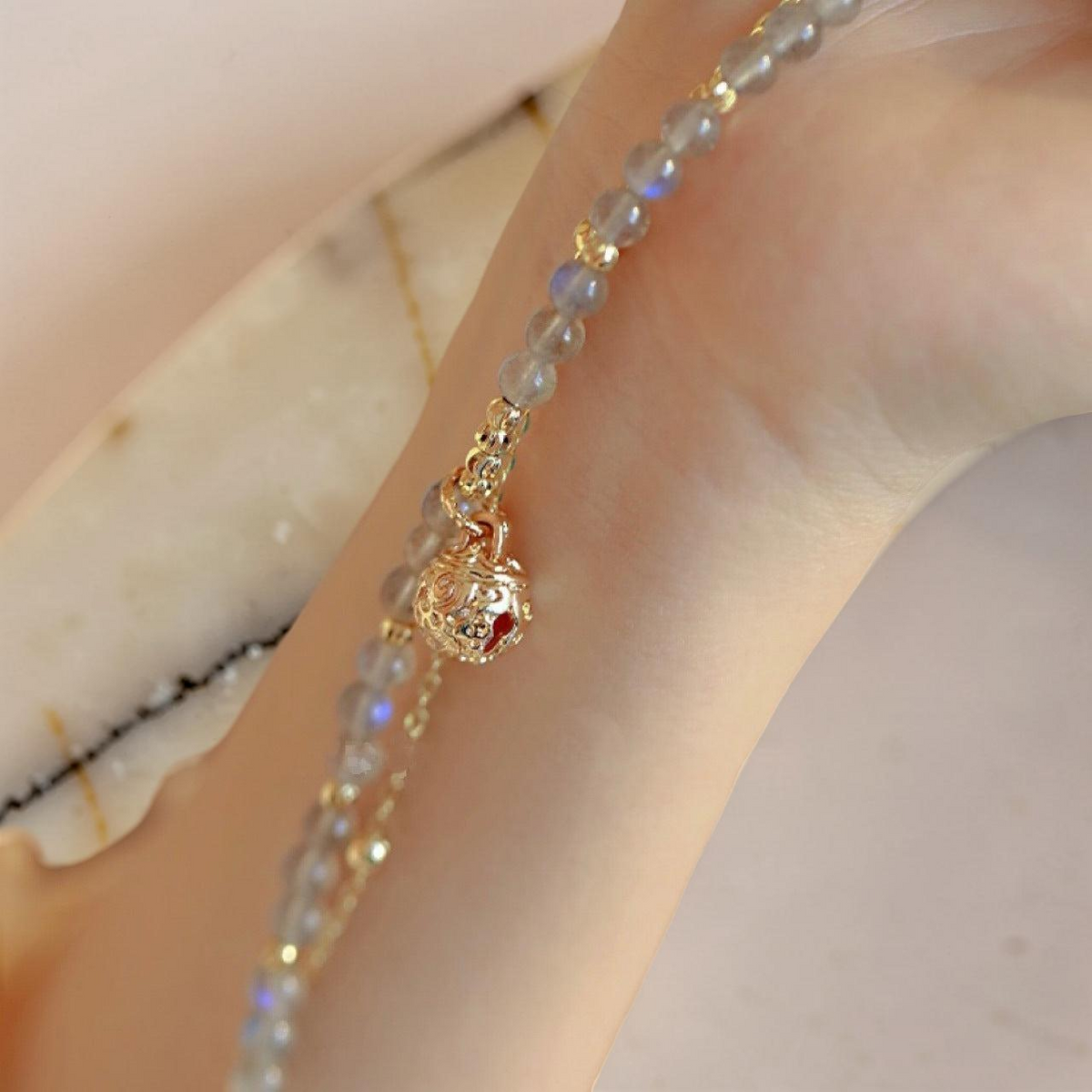 Bracelet Labradorite – Éclat