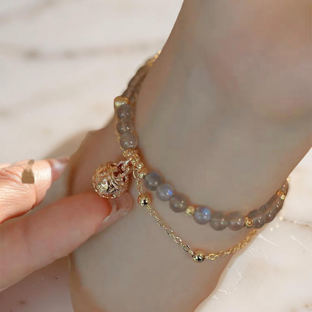 Bracelet Labradorite – Éclat