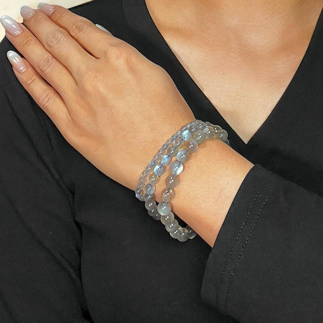 Bracelet Labradorite – Lueur Intérieure