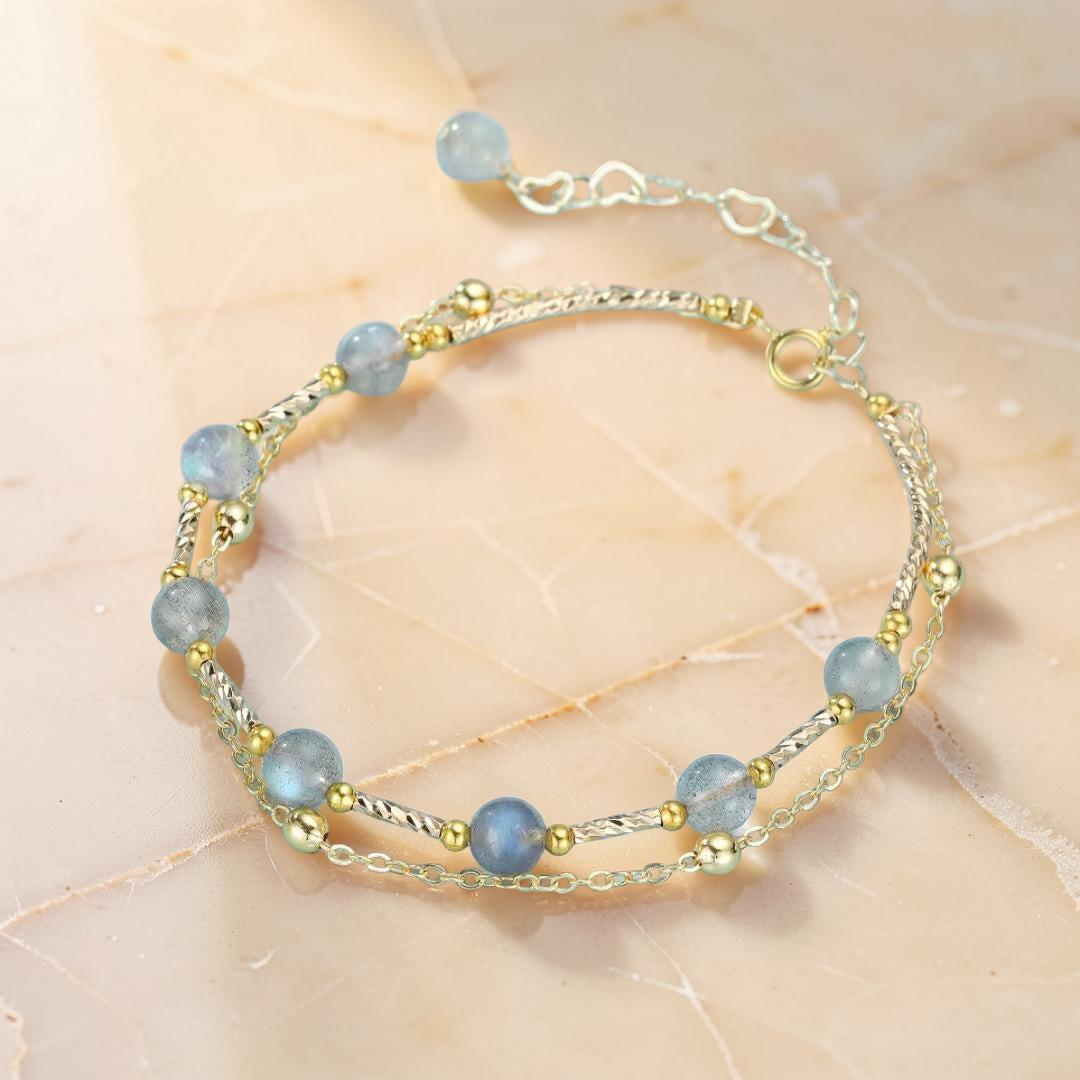 Bracelet Labradorite – Magie Lunaire