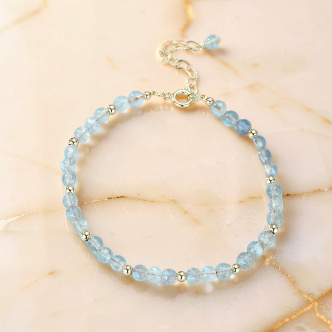 Bracelet Labradorite – Mystère d’Aurore