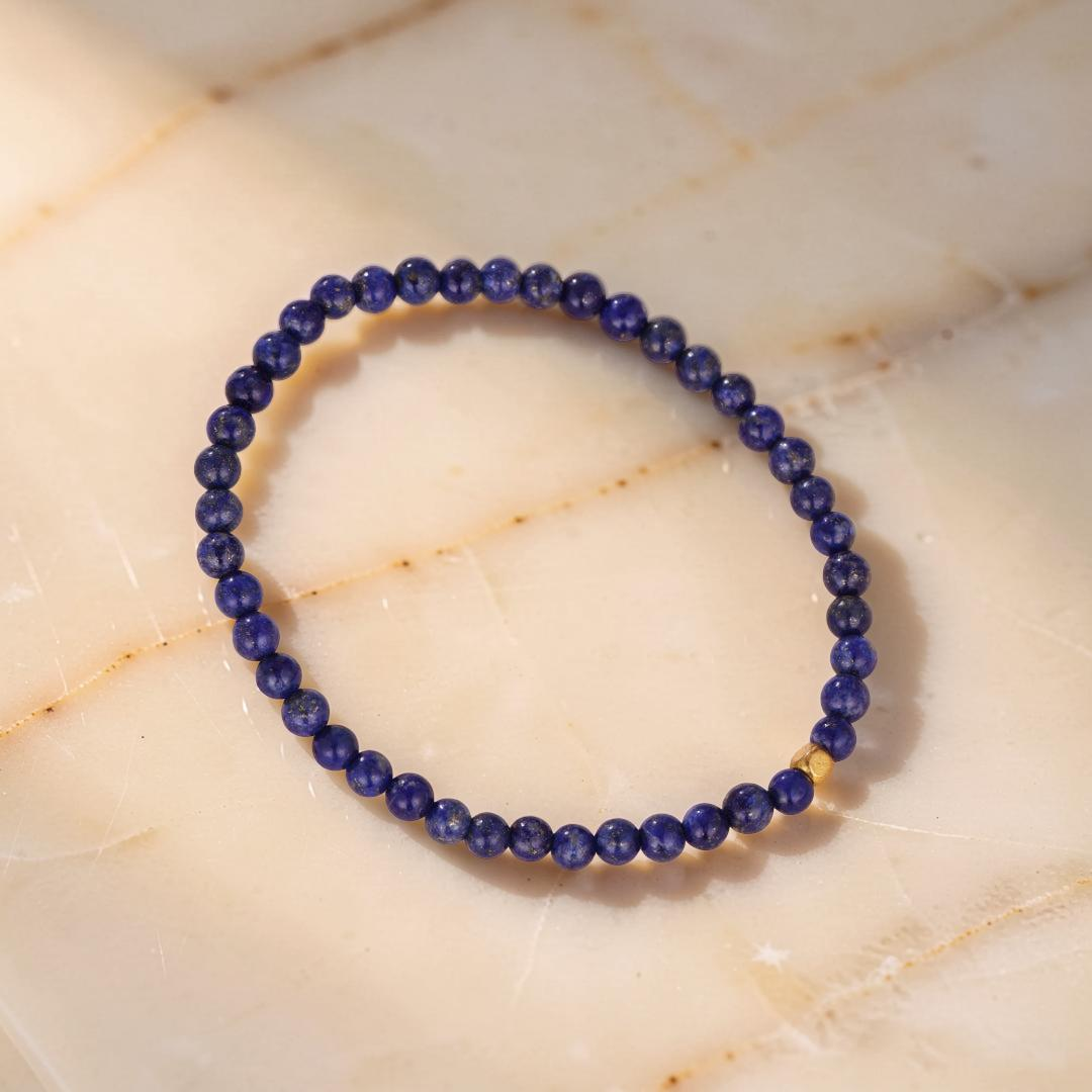 Bracelet Lapis Lazuli – Aura Bleue