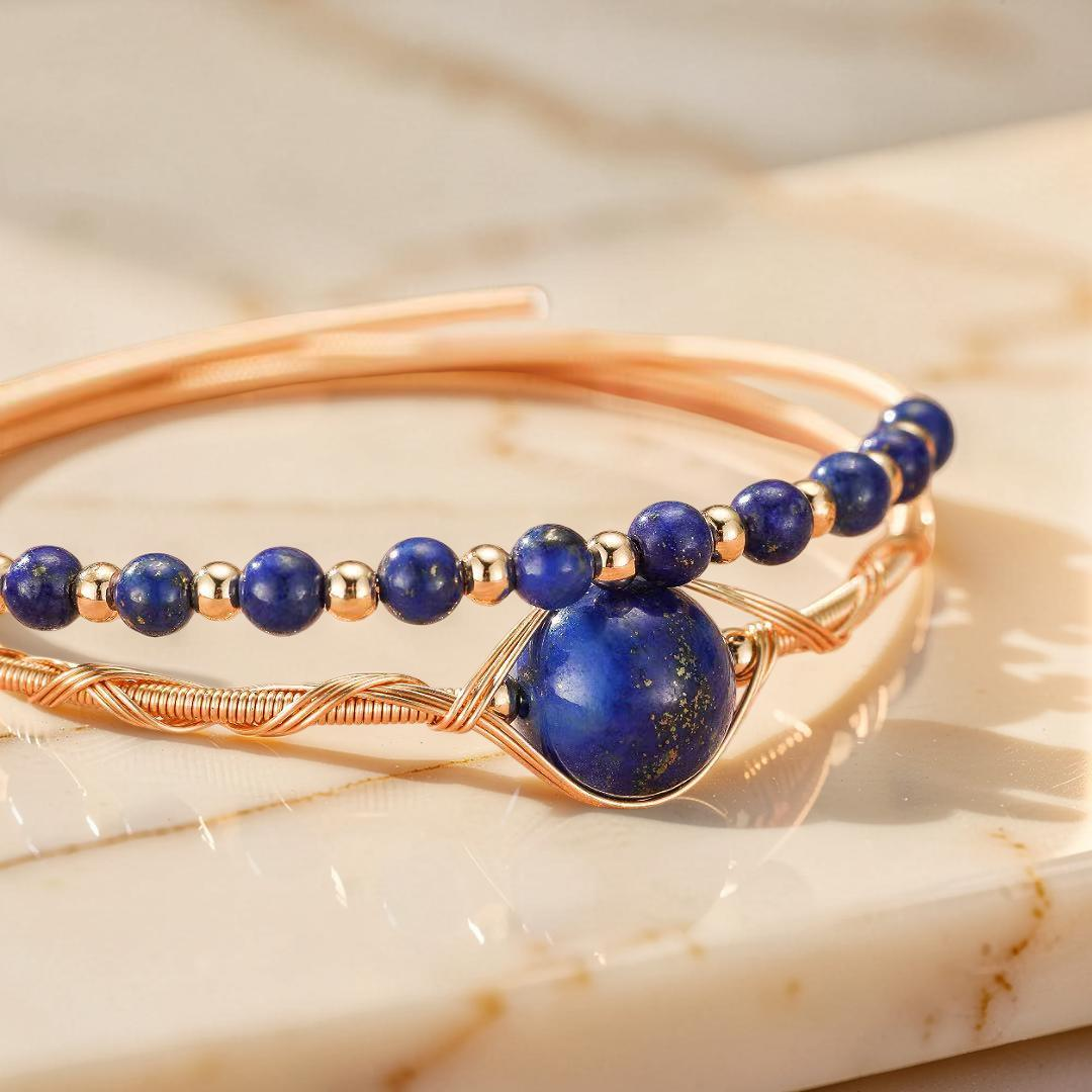 Bracelet Lapis Lazuli – Œil Intuitif