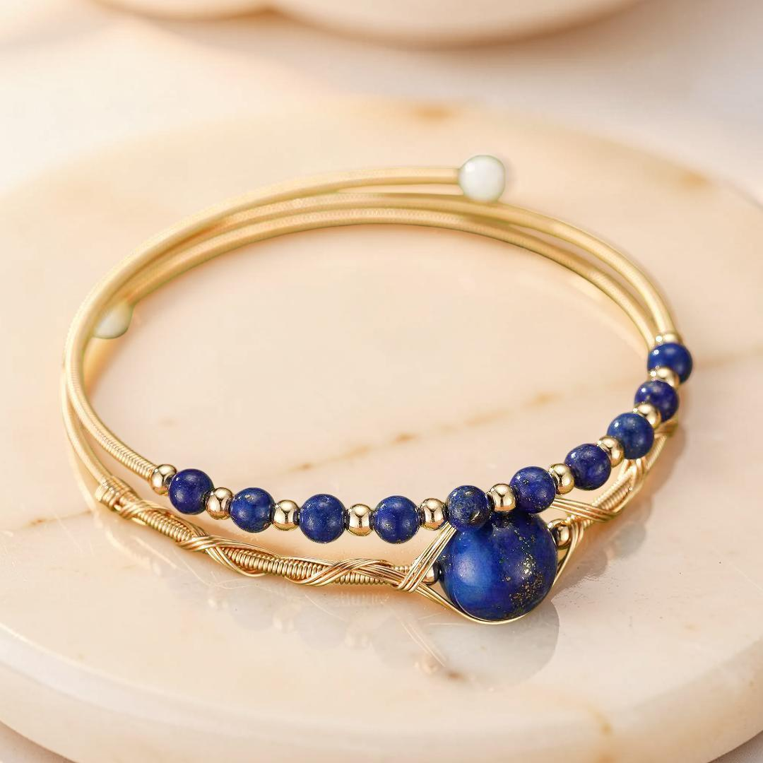 Bracelet Lapis Lazuli – Œil Intuitif