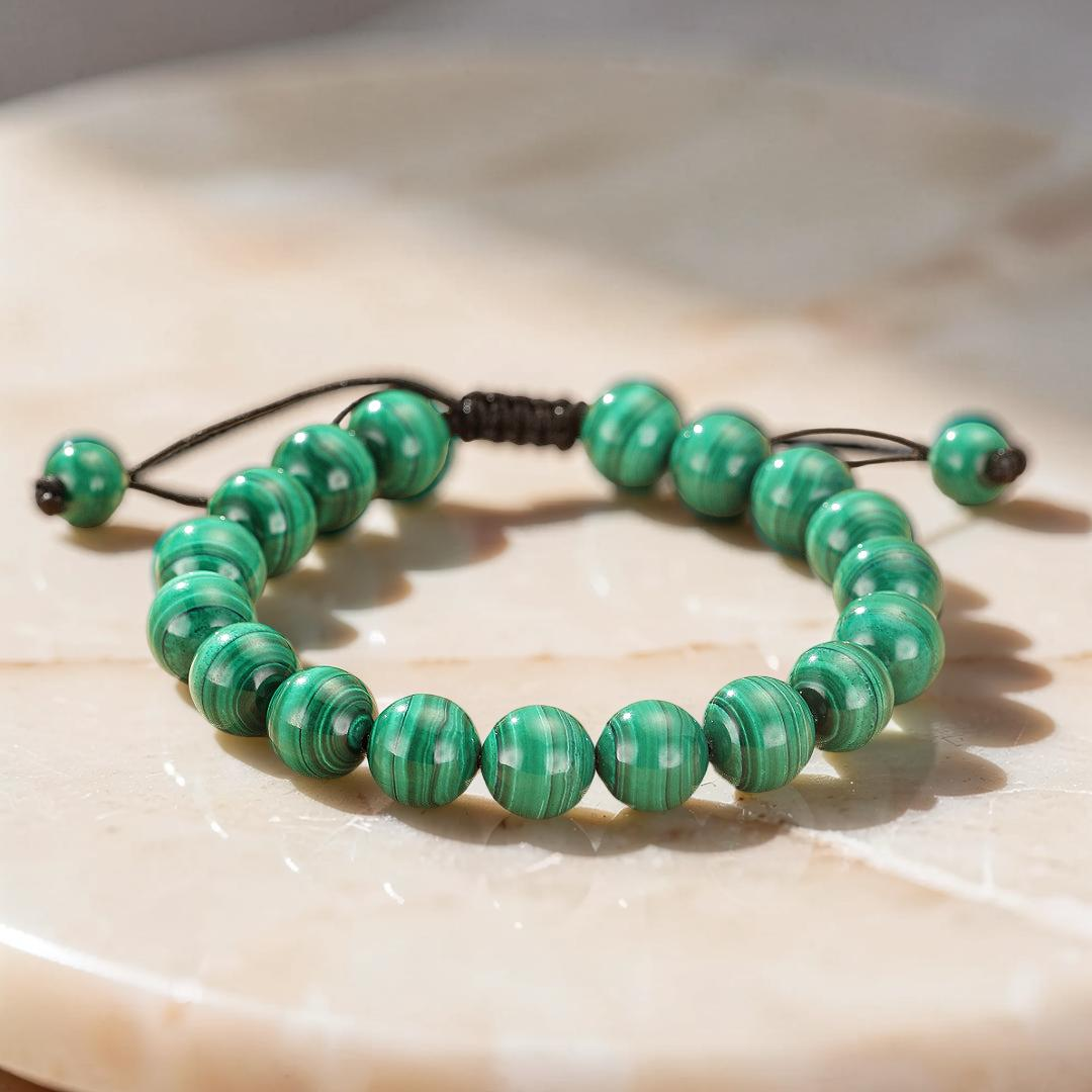 Bracelet Malachite – Énergie Protectrice