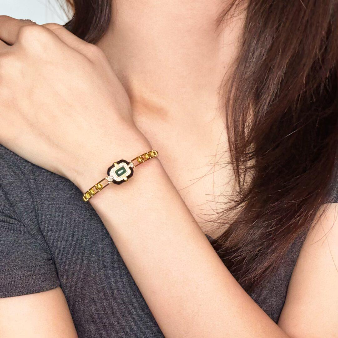 Bracelet Malachite – Éveil de Confiance
