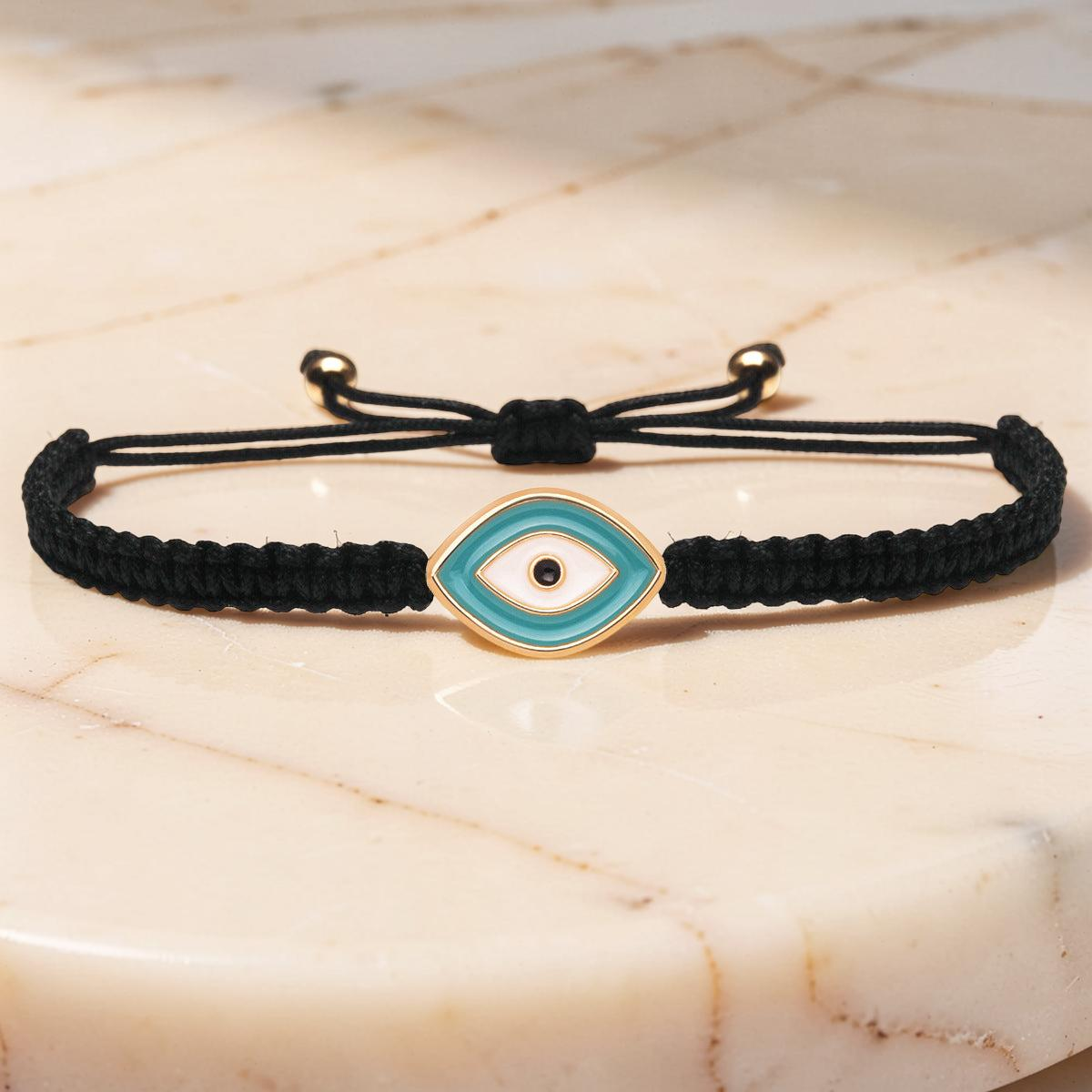 Bracelet Mauvais Œil Force Spirituelle en Fil Rouge