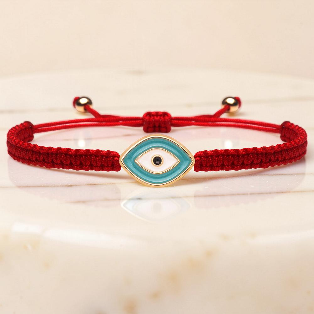 Bracelet Mauvais Œil Force Spirituelle en Fil Rouge
