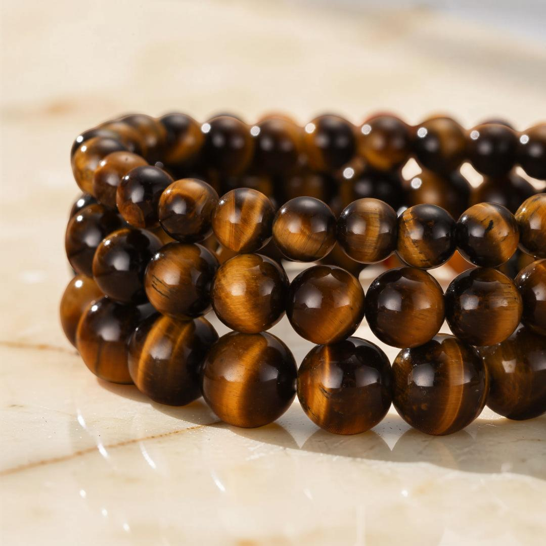 Bracelet Œil de Tigre – Force Ancestrale