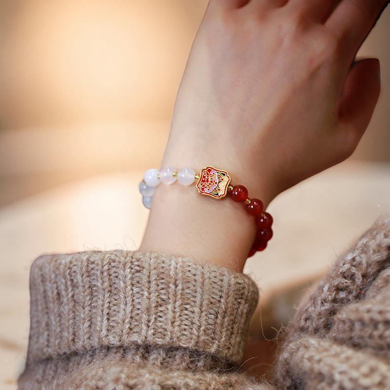 Bracelet Pi Xiu en Agate – Apaisement et Richesse